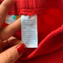 Load image into Gallery viewer, Vintage Red Ribbed Pants 6-9 months
