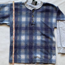 Load image into Gallery viewer, Vintage Plaid Long Sleeve Shirt kids 8
