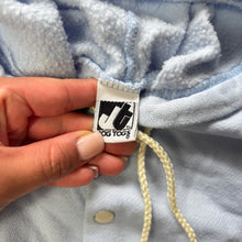 Load image into Gallery viewer, Vintage Blue Heart Hooded Sweater 9 months

