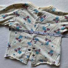 Load image into Gallery viewer, Vintage Scooter Bears Pattern PJ Top 18-24 months
