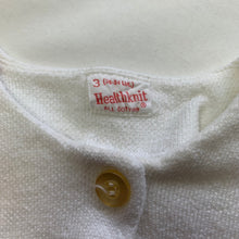 Load image into Gallery viewer, Vintage 50s Healthknit White Sweater 2t
