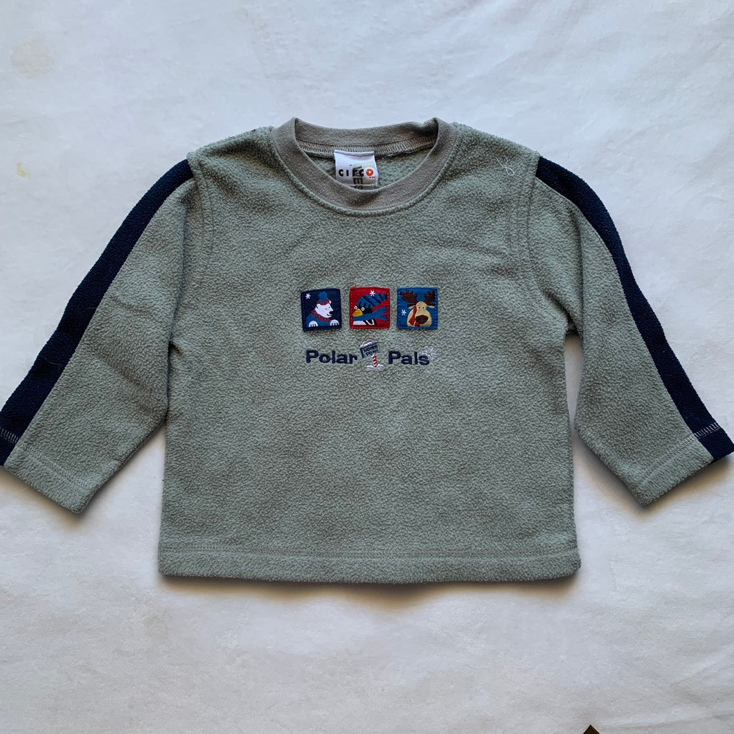 Vintage Polar Pals Sweater 18-24 months