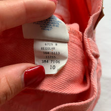 Load image into Gallery viewer, Vintage Coral Jean Shorts kids 10
