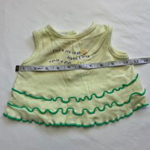 Load image into Gallery viewer, Vintage Beachy Ruffled Tank Top 6 months
