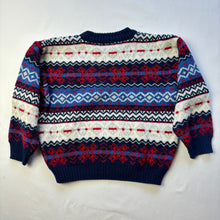 Load image into Gallery viewer, Vintage Knit Pattern Sweater 4/5t
