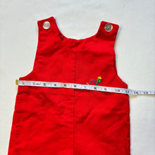 Load image into Gallery viewer, Vintage Turtle Red Jon Jon 12-18 months

