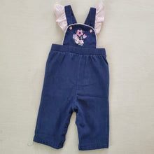 Load image into Gallery viewer, Vintage Healthtex Flower Overalls 12 months
