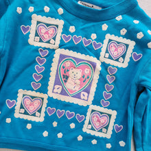 Load image into Gallery viewer, Vintage Bear Heart Long Sleeve Shirt 3t
