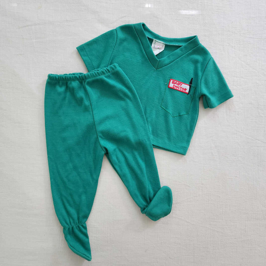 Vintage Baby Doctor Matching Set 6 months