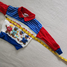 Load image into Gallery viewer, Vintage Career Goals Bear Collared Crewneck 6-9 months

