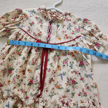 Load image into Gallery viewer, Vintage Floral High Neck Dress 2t/3t

