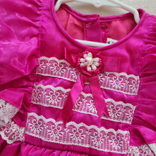 Load image into Gallery viewer, Fuschia Full Circle Dress 12 months
