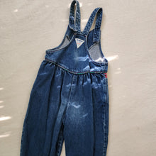 Load image into Gallery viewer, Vintage Oshkosh Denim Plaid Overalls 5t
