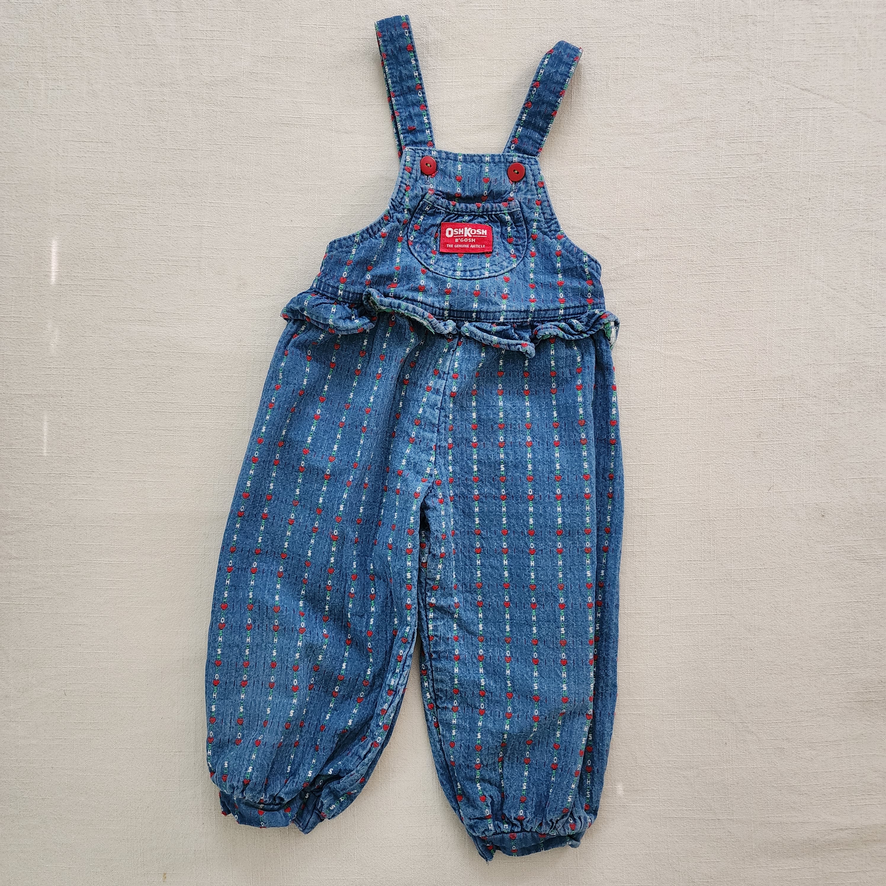 Vintage Oshkosh Spellout Overalls 2t/3t – Nostalgic Baby Vintage