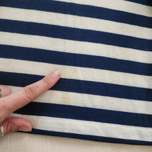 Load image into Gallery viewer, Vintage K-Mart Navy/White Striped Tee 2t
