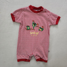Load image into Gallery viewer, Vintage Rainforest Cafe Frogs Romper 12-18 months
