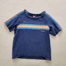 Load image into Gallery viewer, Vintage Tommy Hilfiger Navy Stripe Tee 4t
