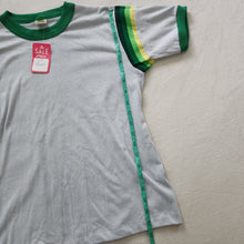 Load image into Gallery viewer, Vintage Deadstock Grey/Green Tee
