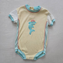 Load image into Gallery viewer, Vintage Dolphin Pastel Romper
