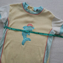 Load image into Gallery viewer, Vintage Dolphin Pastel Romper
