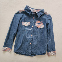 Load image into Gallery viewer, Harley Davidson Buttondown Shirt kids 6
