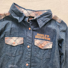 Load image into Gallery viewer, Harley Davidson Buttondown Shirt kids 6
