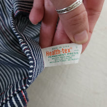 Load image into Gallery viewer, Vintage Healthtex Engineer Striped Overalls 9 months
