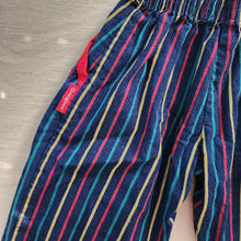 Load image into Gallery viewer, Vintage Oshkosh Primary Striped Suspender Pants 2t
