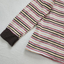 Load image into Gallery viewer, Vintage Neutral Striped Long Sleeve Shirt 3t/4t
