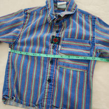 Load image into Gallery viewer, Vintage Levi&#39;s Striped Buttondown Shirt 3t
