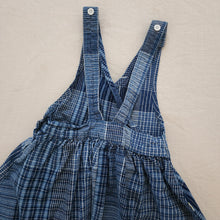Load image into Gallery viewer, Vintage Levi&#39;s Sunflower Cross Front Plaid Dress kids 6
