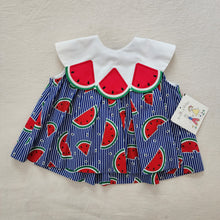 Load image into Gallery viewer, Vintage Deadstock Watermelon Dress/Top 6-12 months/2t
