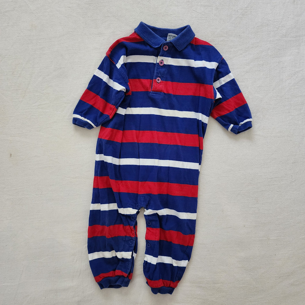 Vintage Striped Bodysuit 12 months