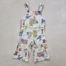 Load image into Gallery viewer, Vintage Patriotic Overalls 12-18 months
