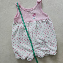 Load image into Gallery viewer, Vintage Rose Heart Bubble Romper 18-24 months
