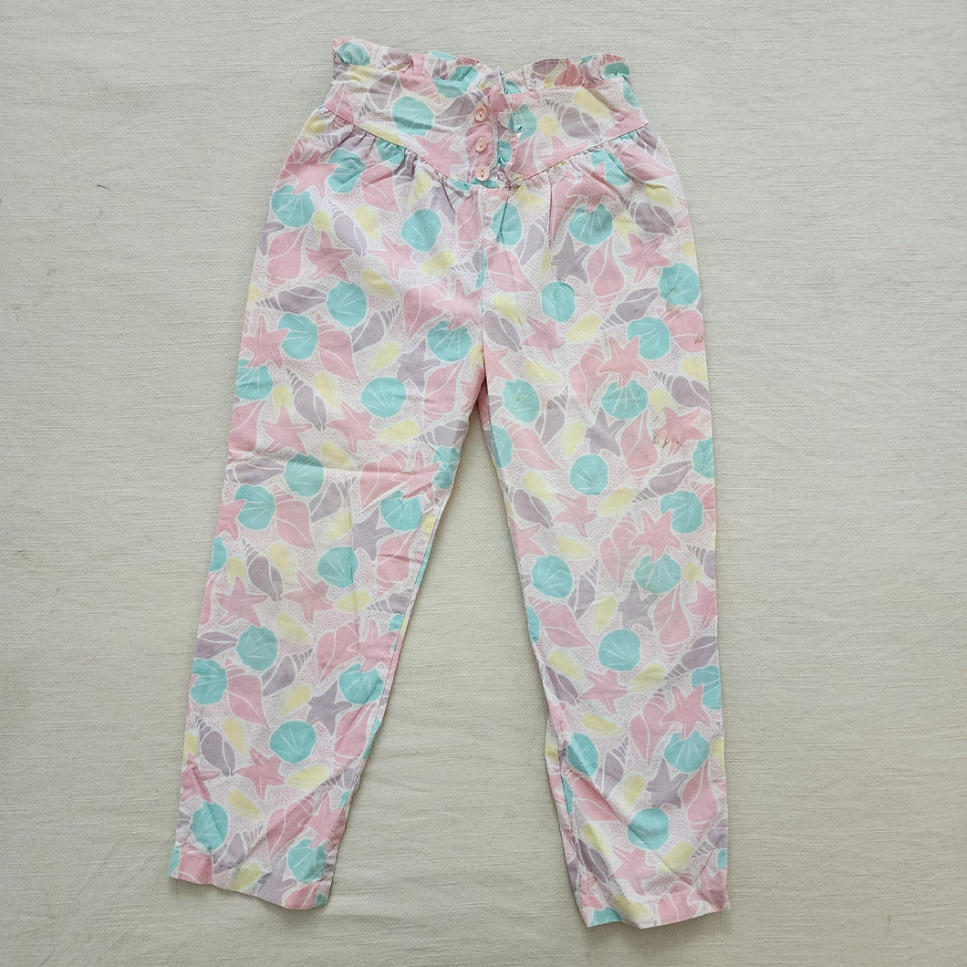 Vintage Shell Beach Pants kids 6x