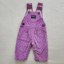 Load image into Gallery viewer, Vintage Oshkosh &#39;80s Small Floral Overalls 3-6 months
