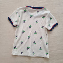 Load image into Gallery viewer, Vintage Grape Pattern Ringer Tee 2t/3t
