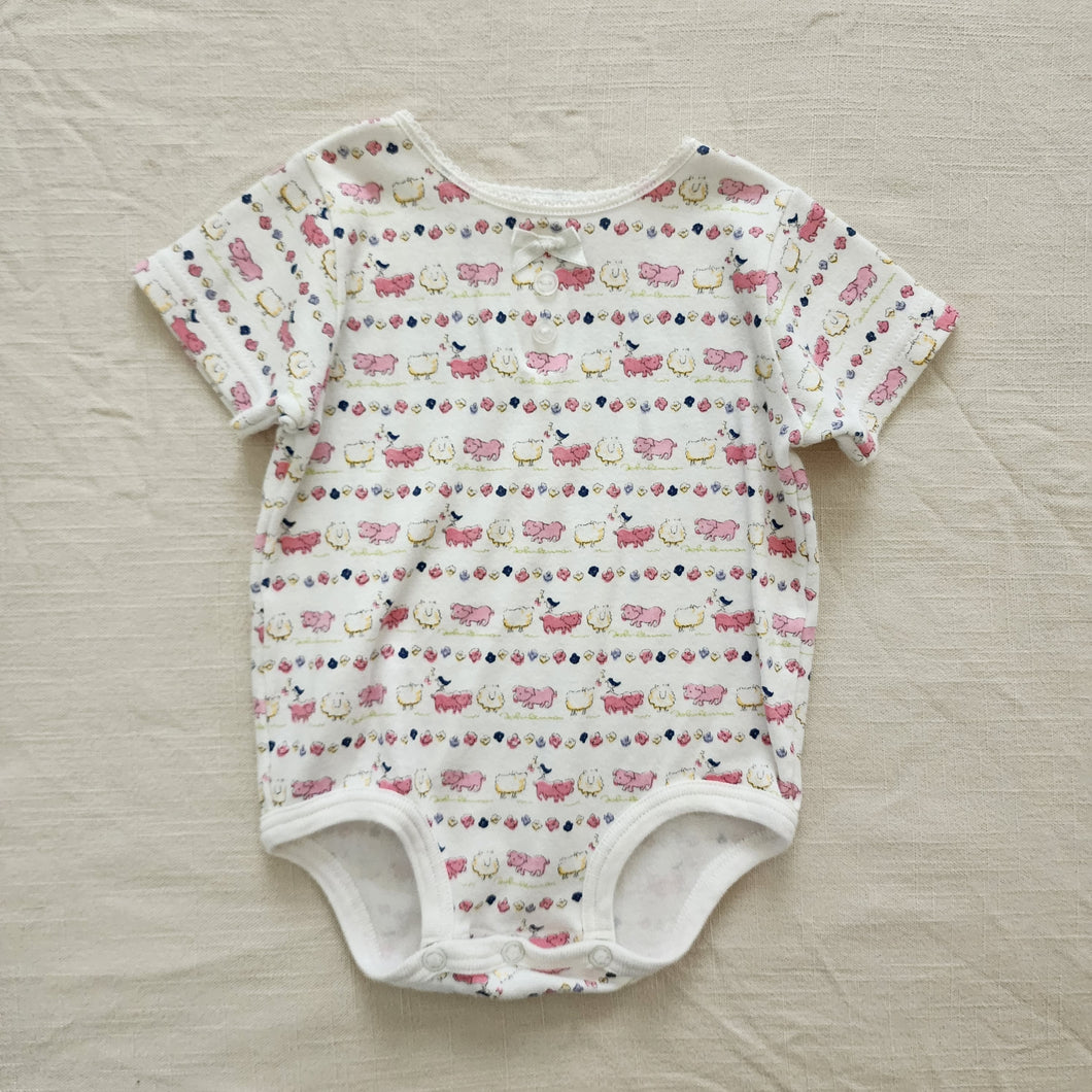 Vintage Farm Romper 6-9 months