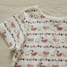 Load image into Gallery viewer, Vintage Farm Romper 6-9 months
