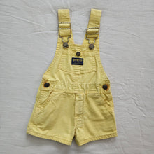 Load image into Gallery viewer, Vintage Oshkosh Yellow Shortalls 2t
