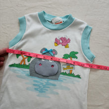 Load image into Gallery viewer, Vintage 3D Hippo Tank Top 4t
