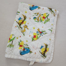 Load image into Gallery viewer, Vintage Pooh &amp; Friends Quilted Toddler Blanket
