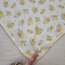 Load image into Gallery viewer, Vintage Bear/Clown Pattern Baby Blanket
