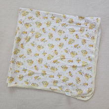 Load image into Gallery viewer, Vintage Bear/Clown Pattern Baby Blanket
