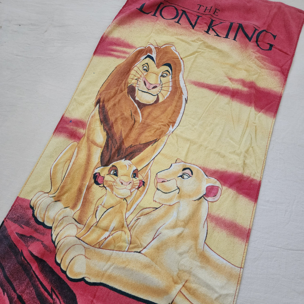 Vintage Lion King Beach Towel