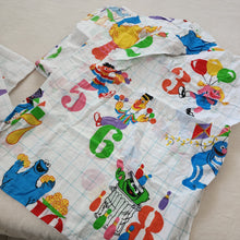 Load image into Gallery viewer, Vintage Sesame Street Twin Fitted + Flat Sheet + Pillowcase Set
