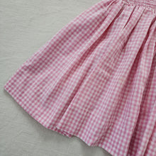 Load image into Gallery viewer, Vintage Smocked Pink Gingham Dress 3t

