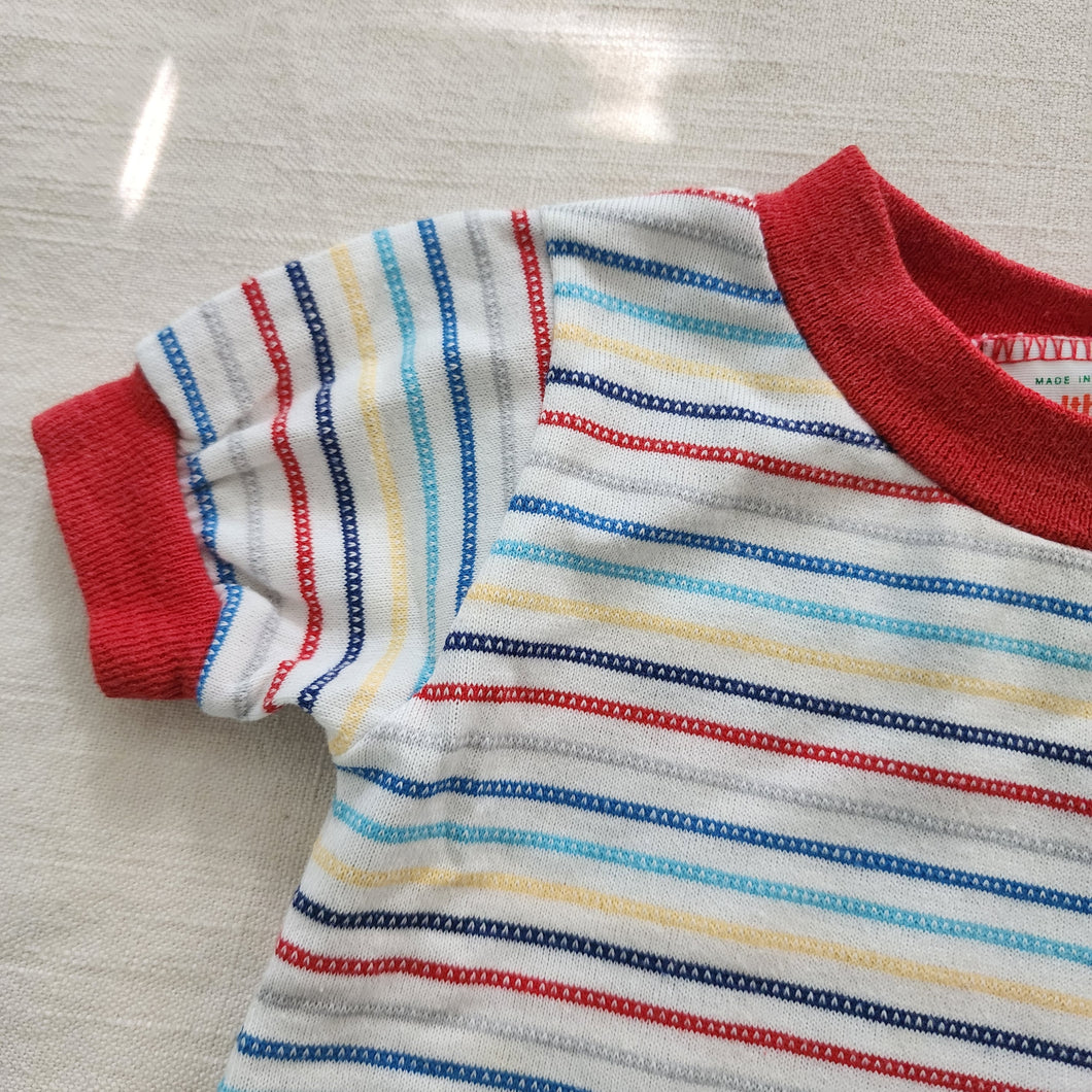 Vintage Healthtex Striped Ringer Shirt 12 months