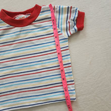 Load image into Gallery viewer, Vintage Healthtex Striped Ringer Shirt 12 months
